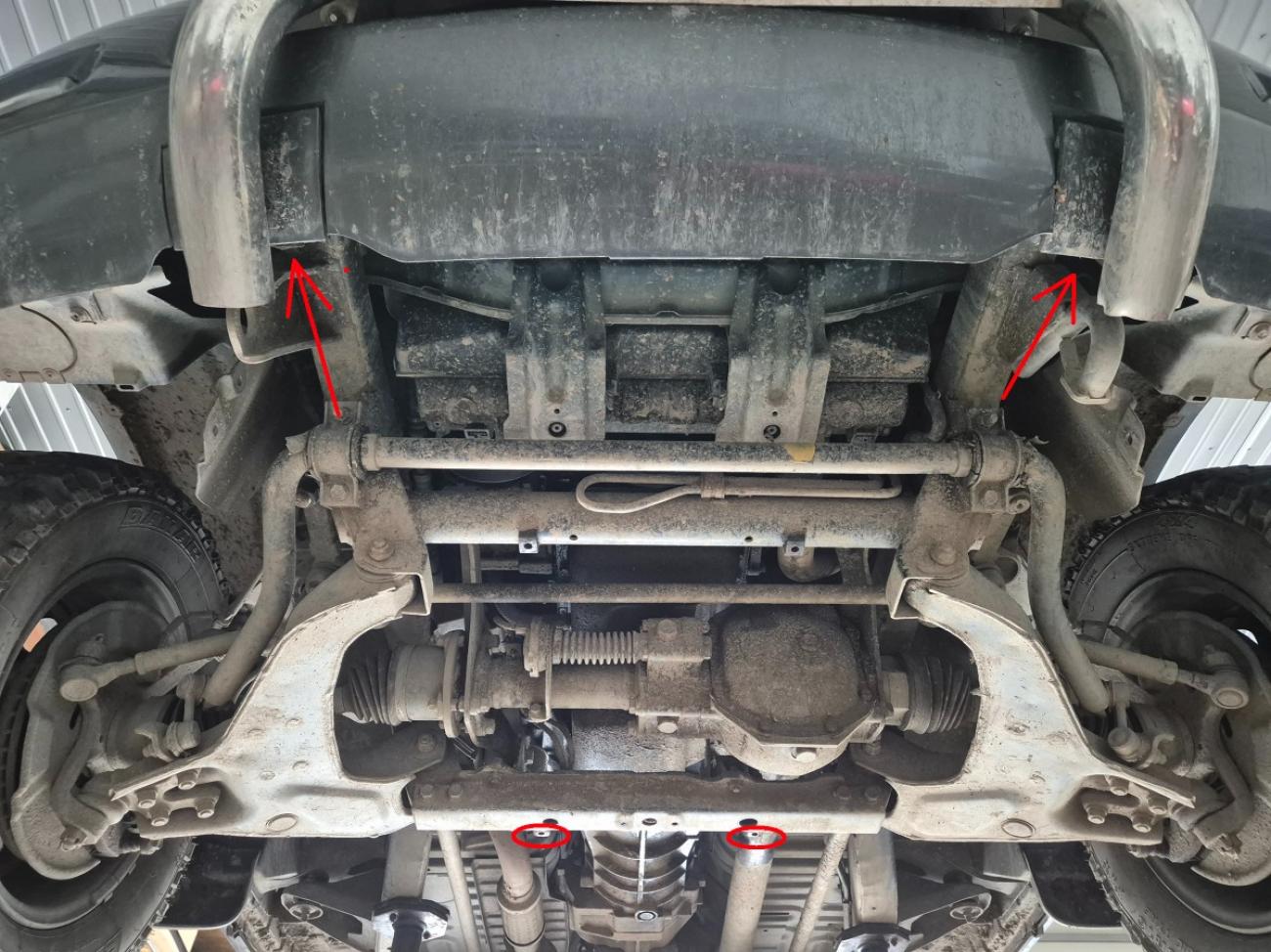 Engine skid plate Hyundai Terracan - 3
