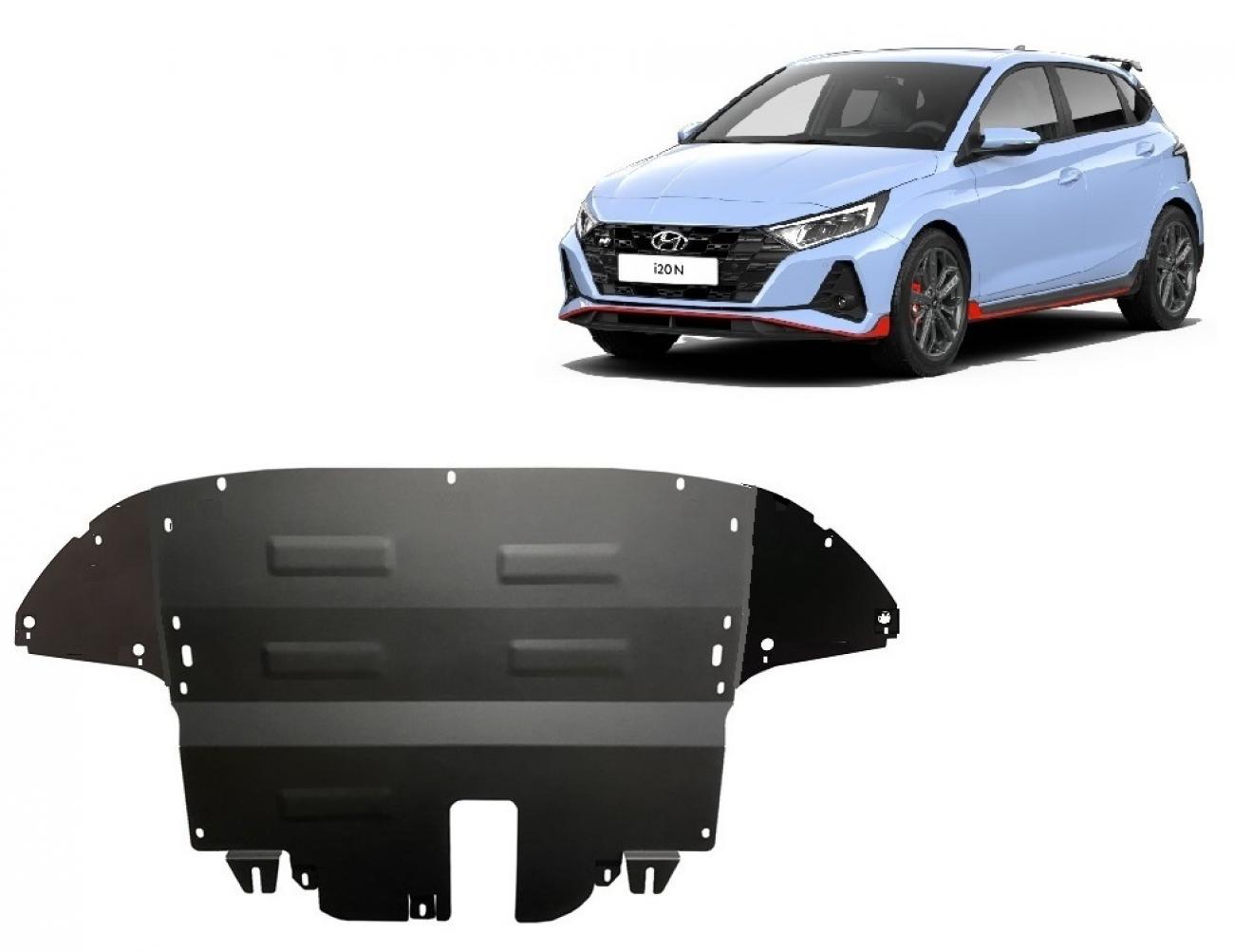 Engine skid plate Hyundai i20 Hybrid