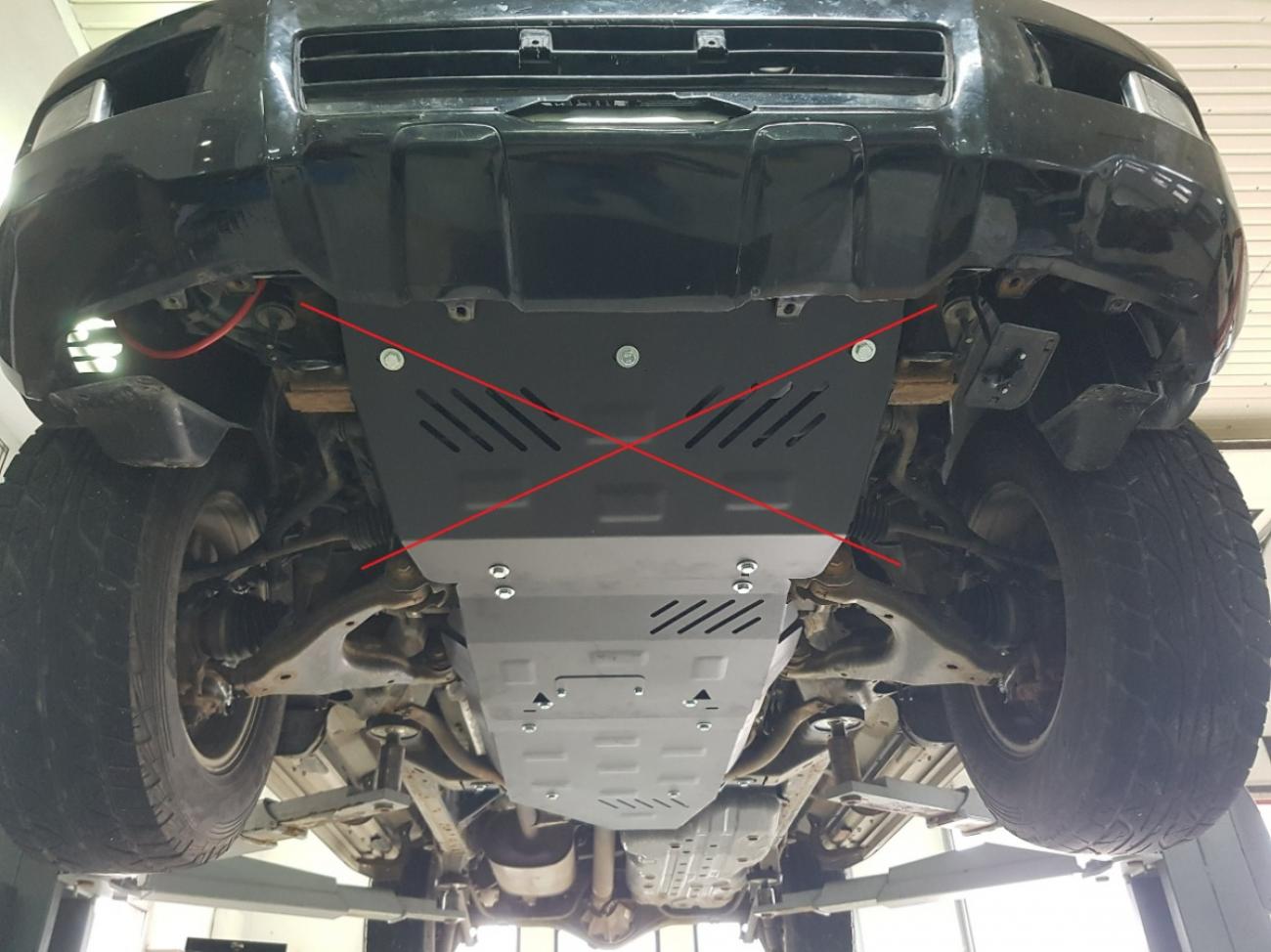 Gearbox skid plate for Lexus GX - 8