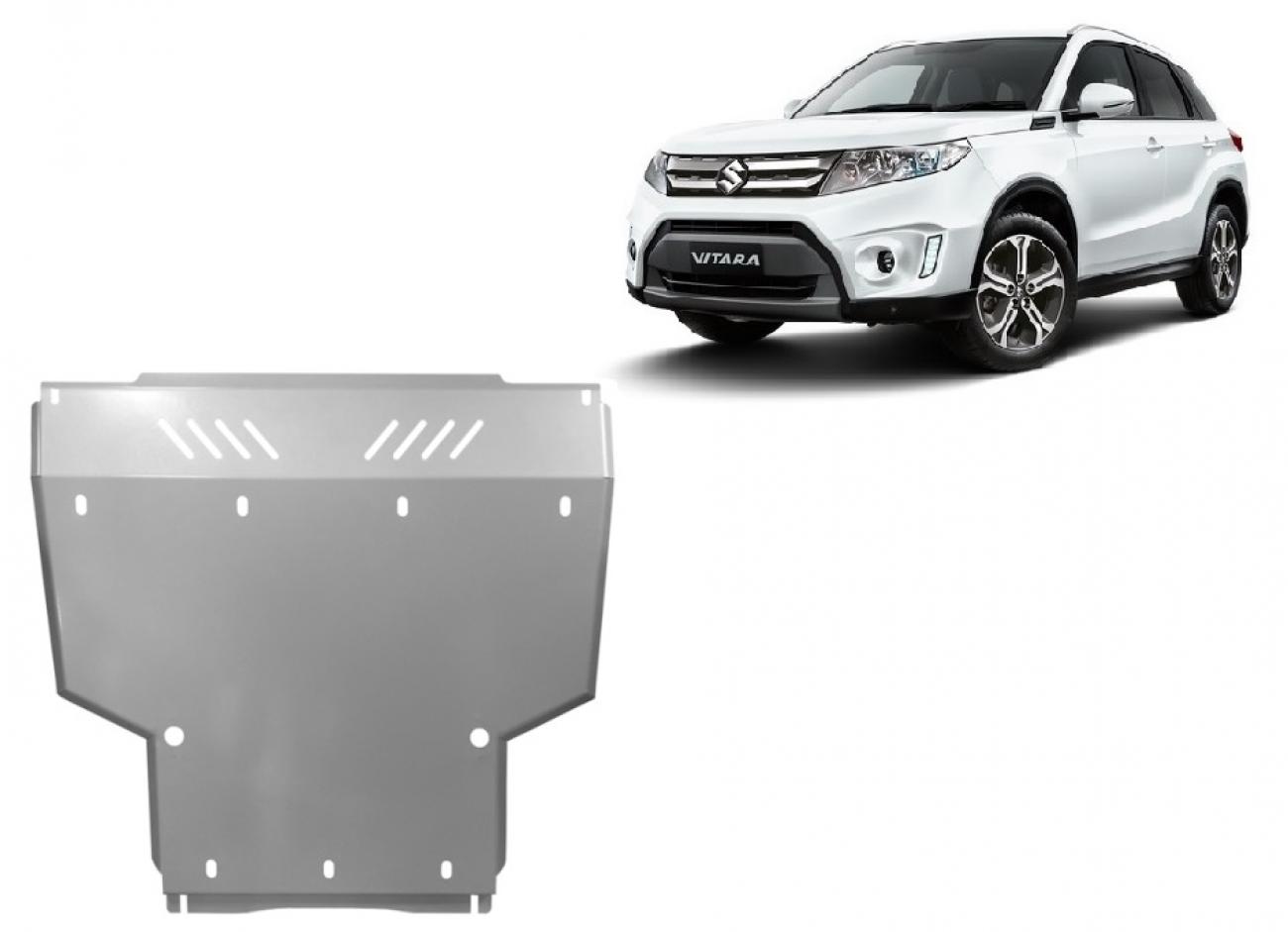 Aluminum engine skid plate Suzuki Vitara