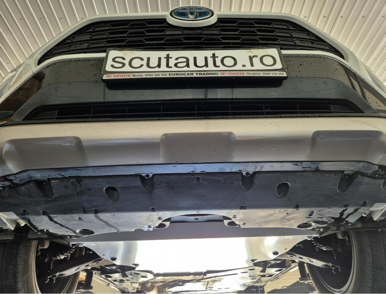 Aluminum engine skid plate Toyota RAV4 - 7
