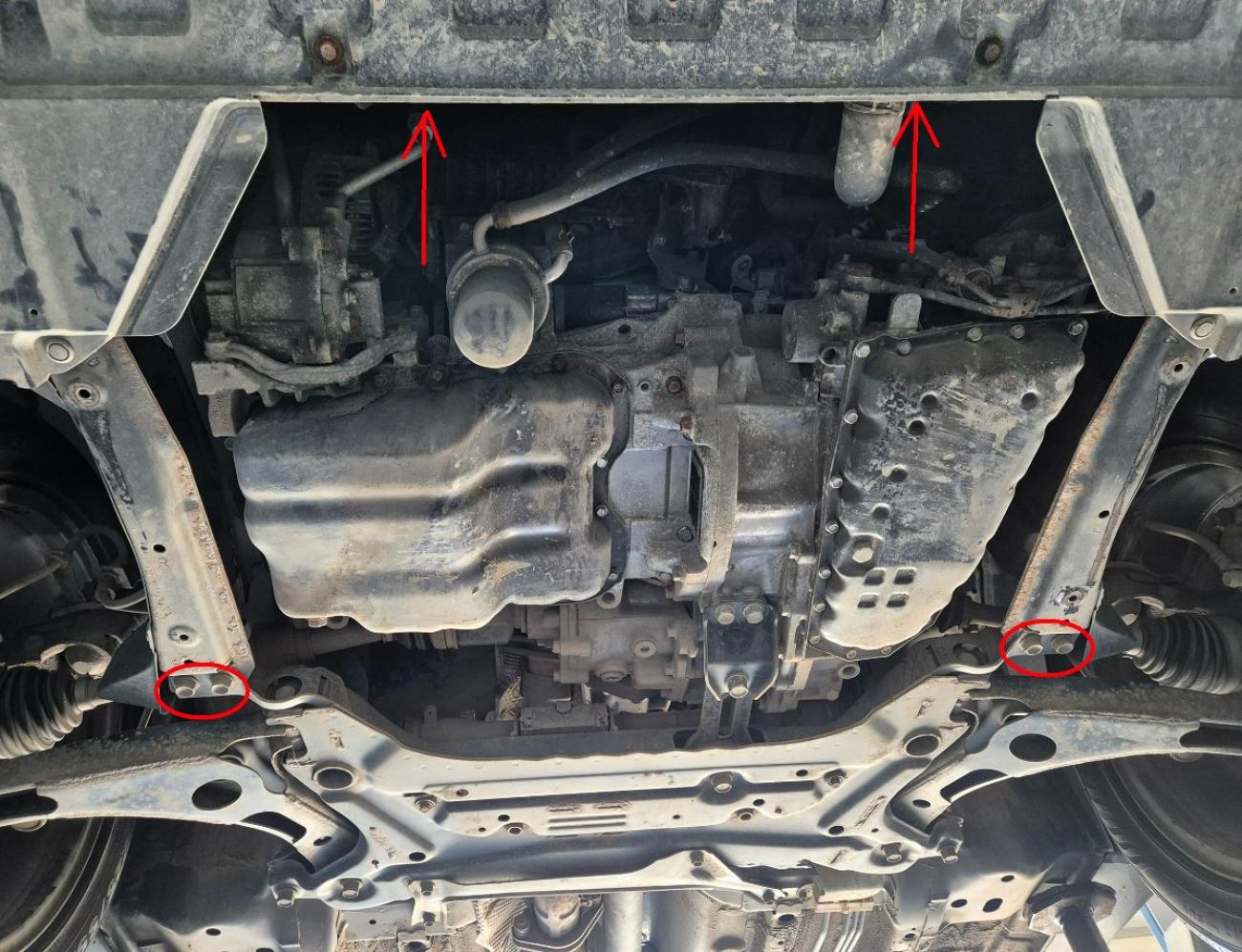 Engine skid plate Mitsubishi Eclipse Cross - 3