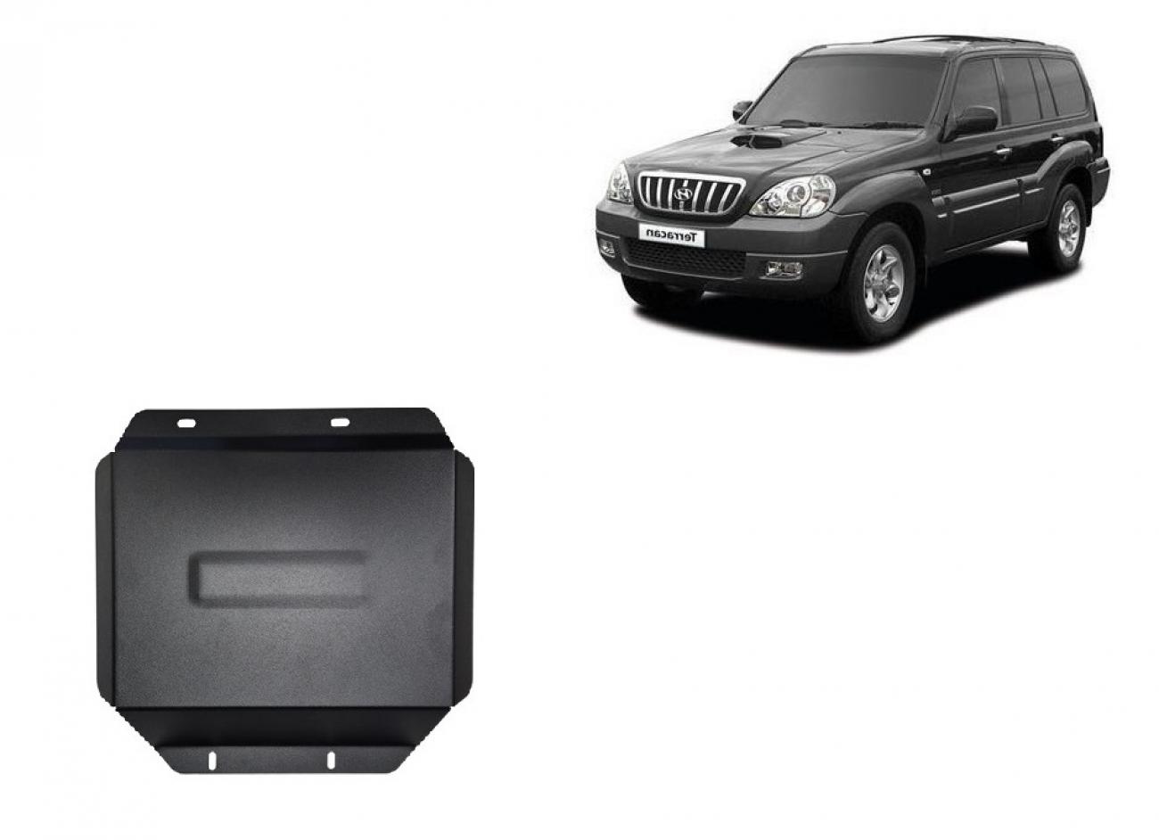 Differential skid plate Hyundai Terracan