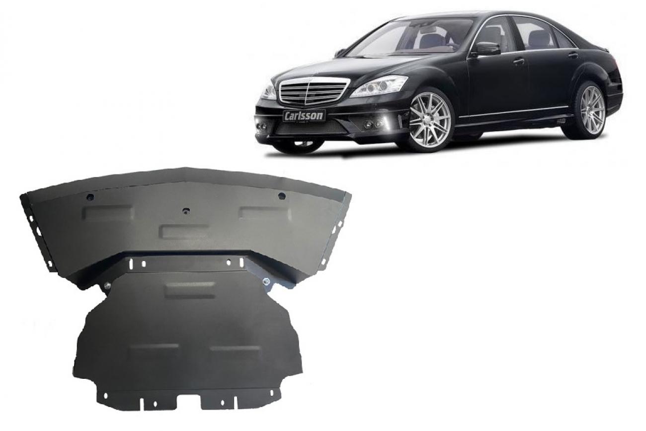 Engine skid plate Mercedes S-Class W221 - 4x2