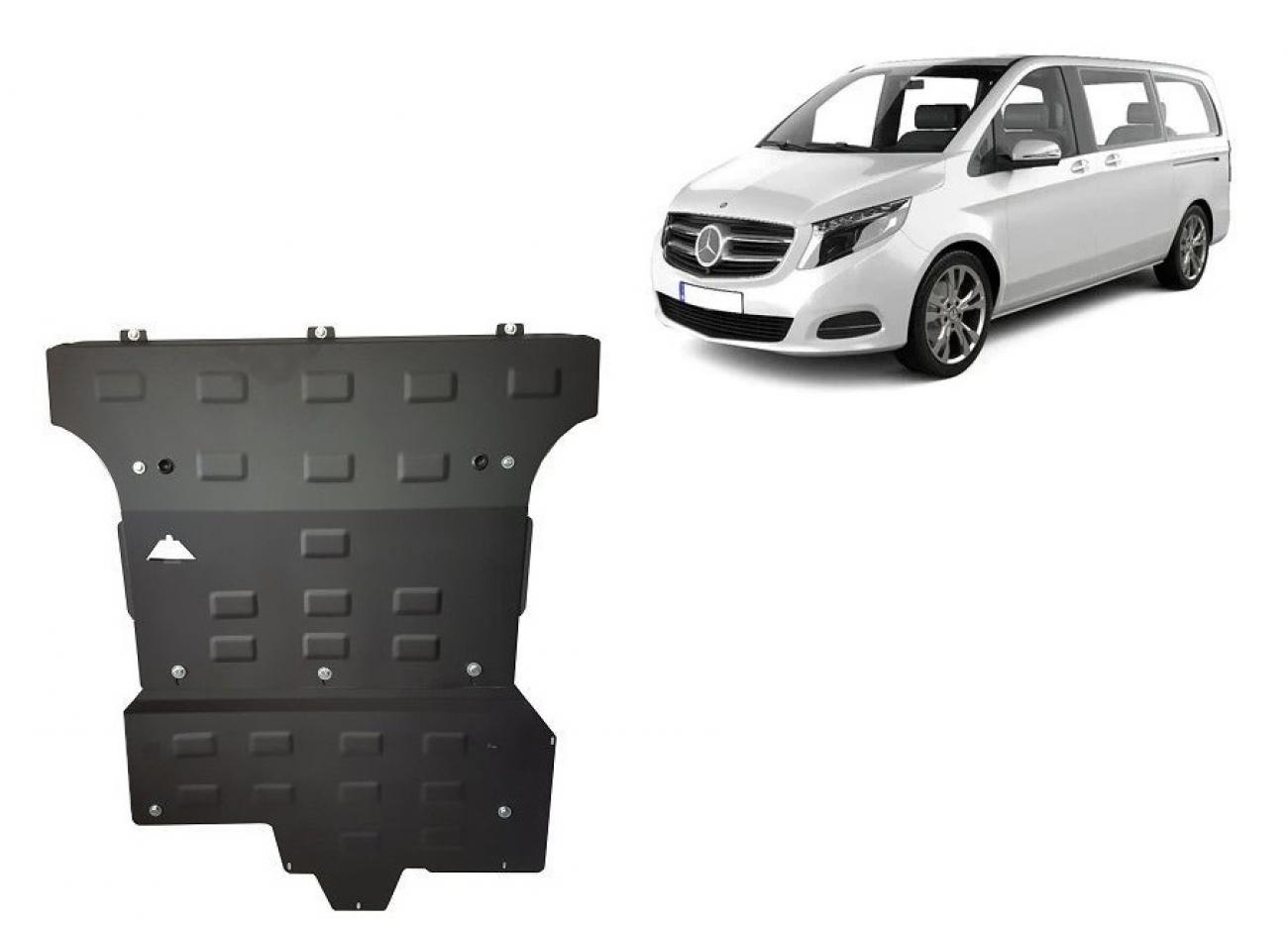 Engine skid plate Mercedes Viano W447 - 2.2 D, 4x4