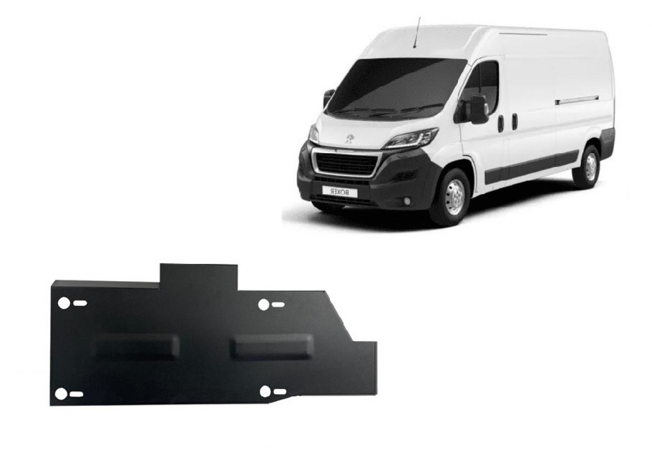 AdBlue tank skid plate Peugeot Boxer