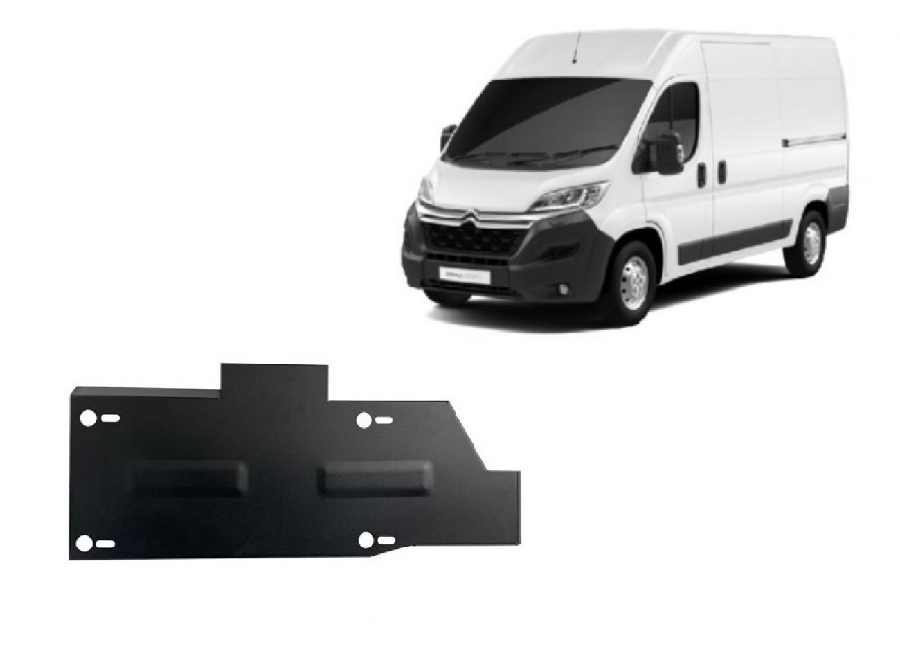 AdBlue tank skid plate Citroen Jumper