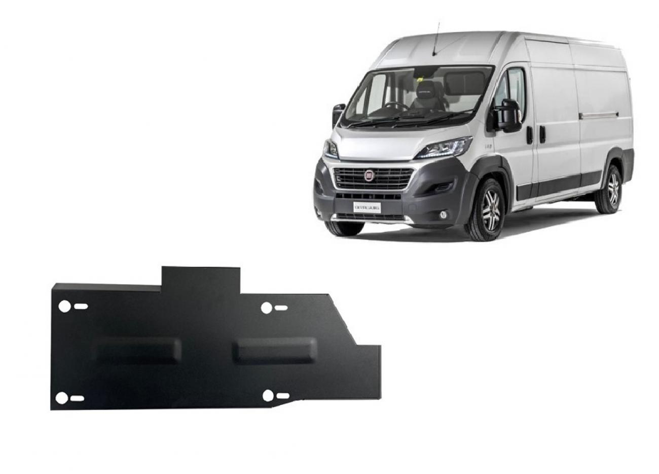 AdBlue tank skid plate Fiat Ducato