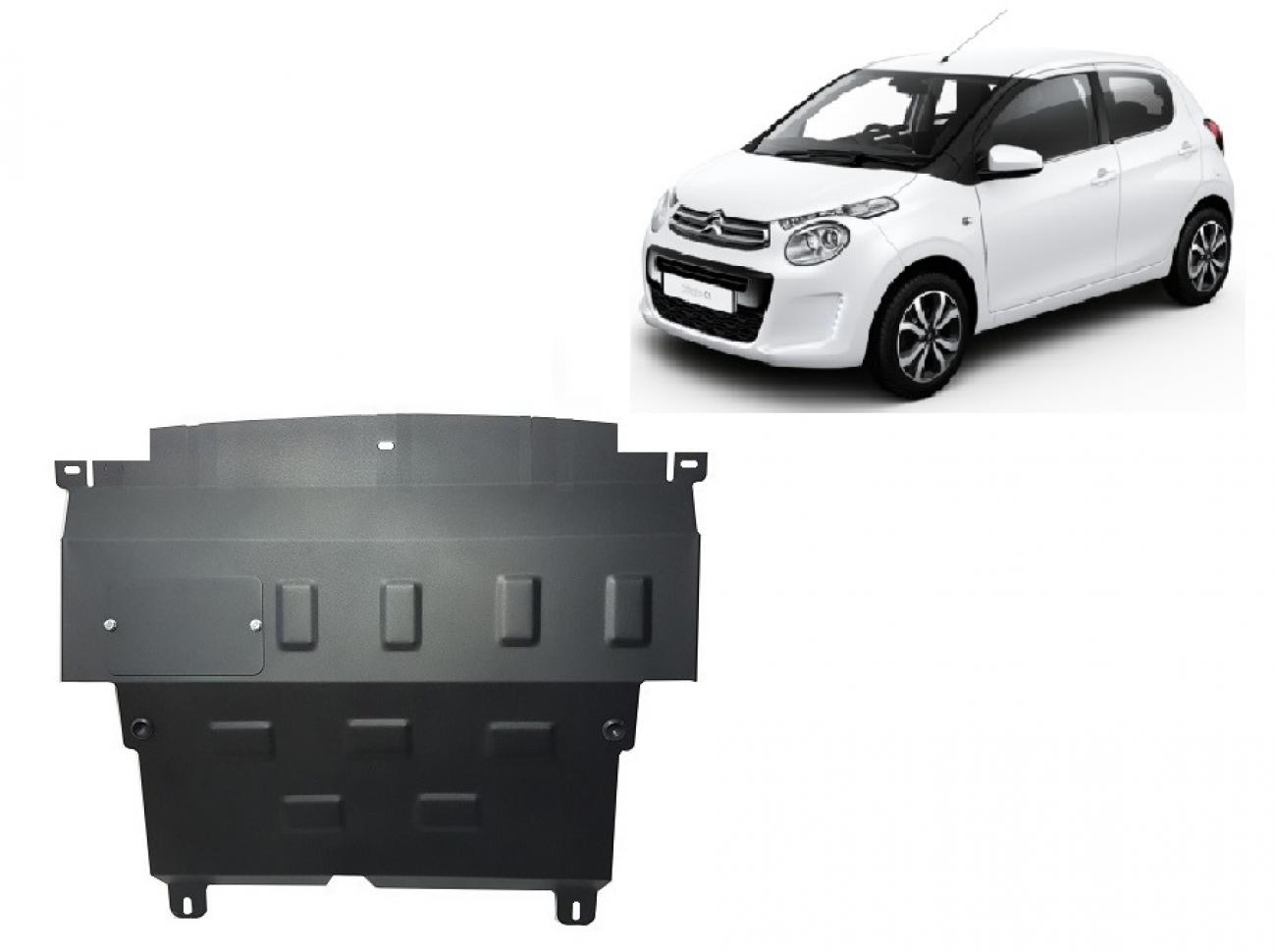 Engine skid plate Citroen C 1