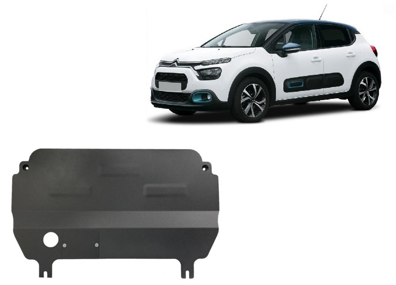 Engine skid plate Citroen C3