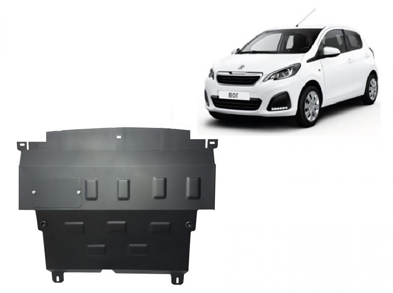 Engine skid plate Peugeot 108