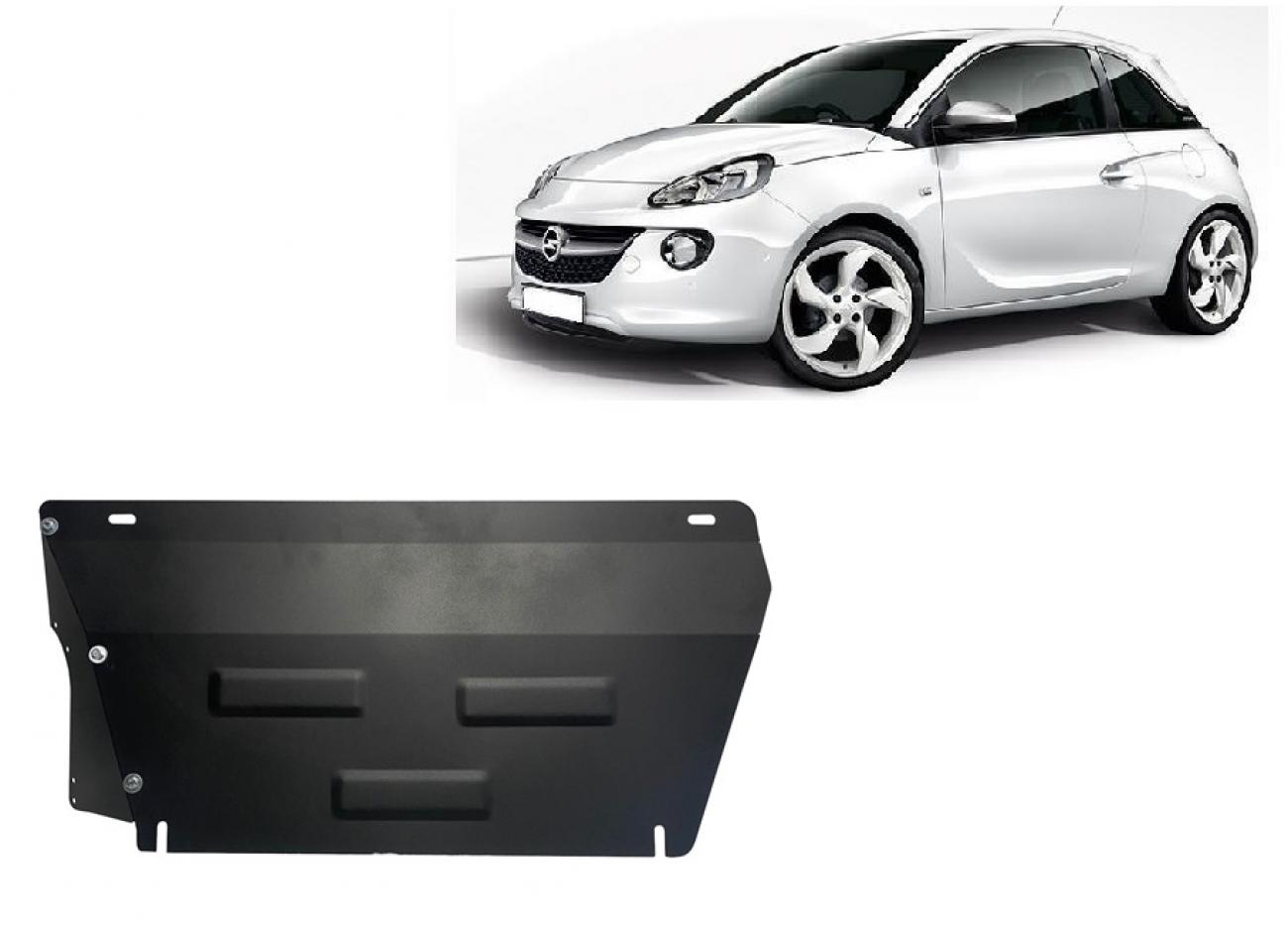 Engine skid plate Opel Adam
