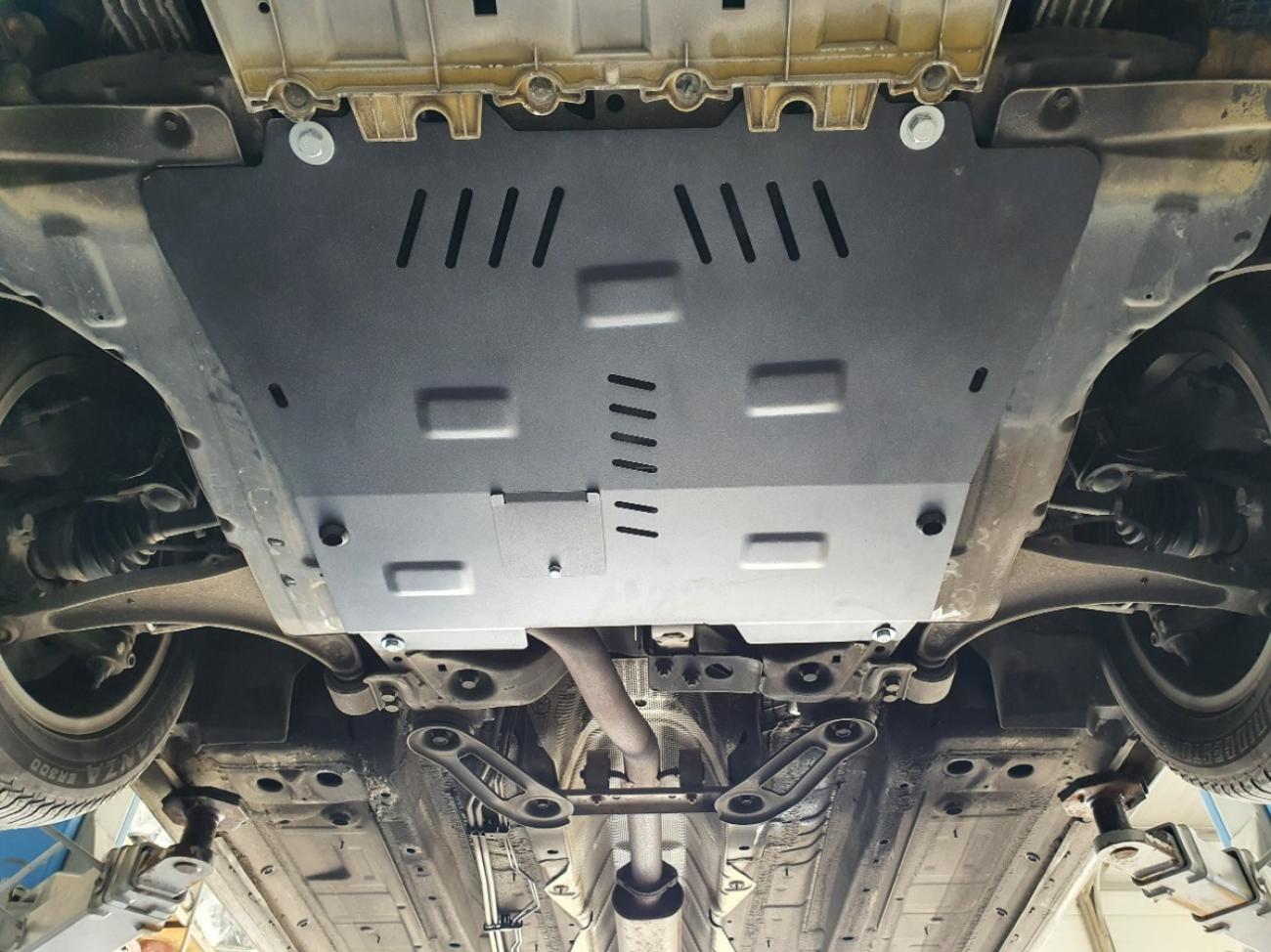 Engine skid plate Opel Ampera - 4