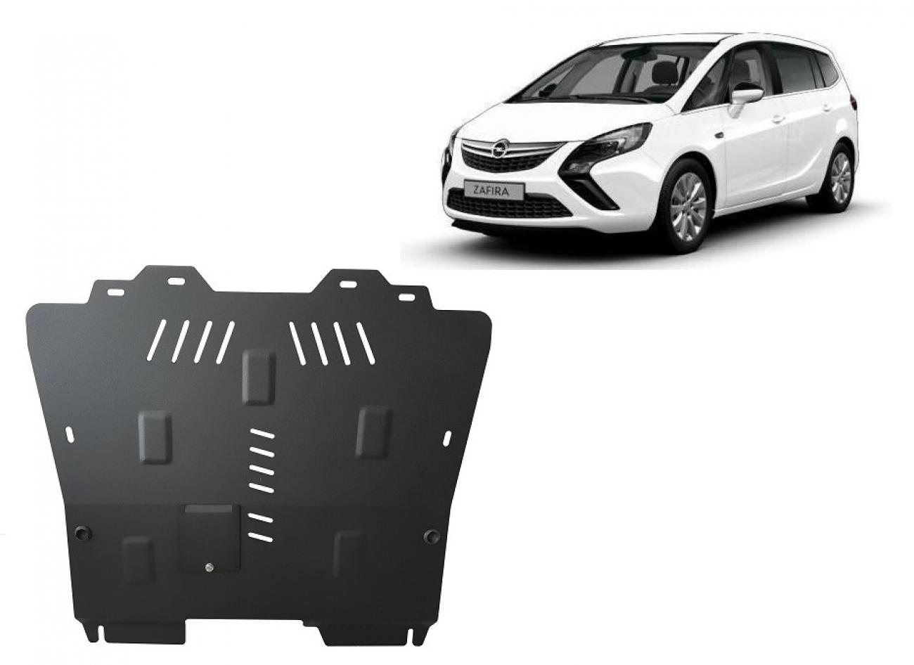Engine skid plate metalic Opel Zafira C
