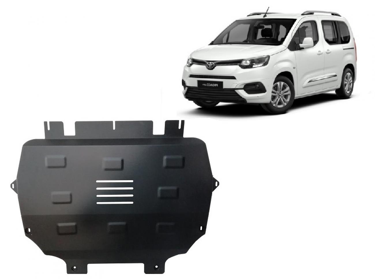 Engine skid plate Toyota Proace City Verso