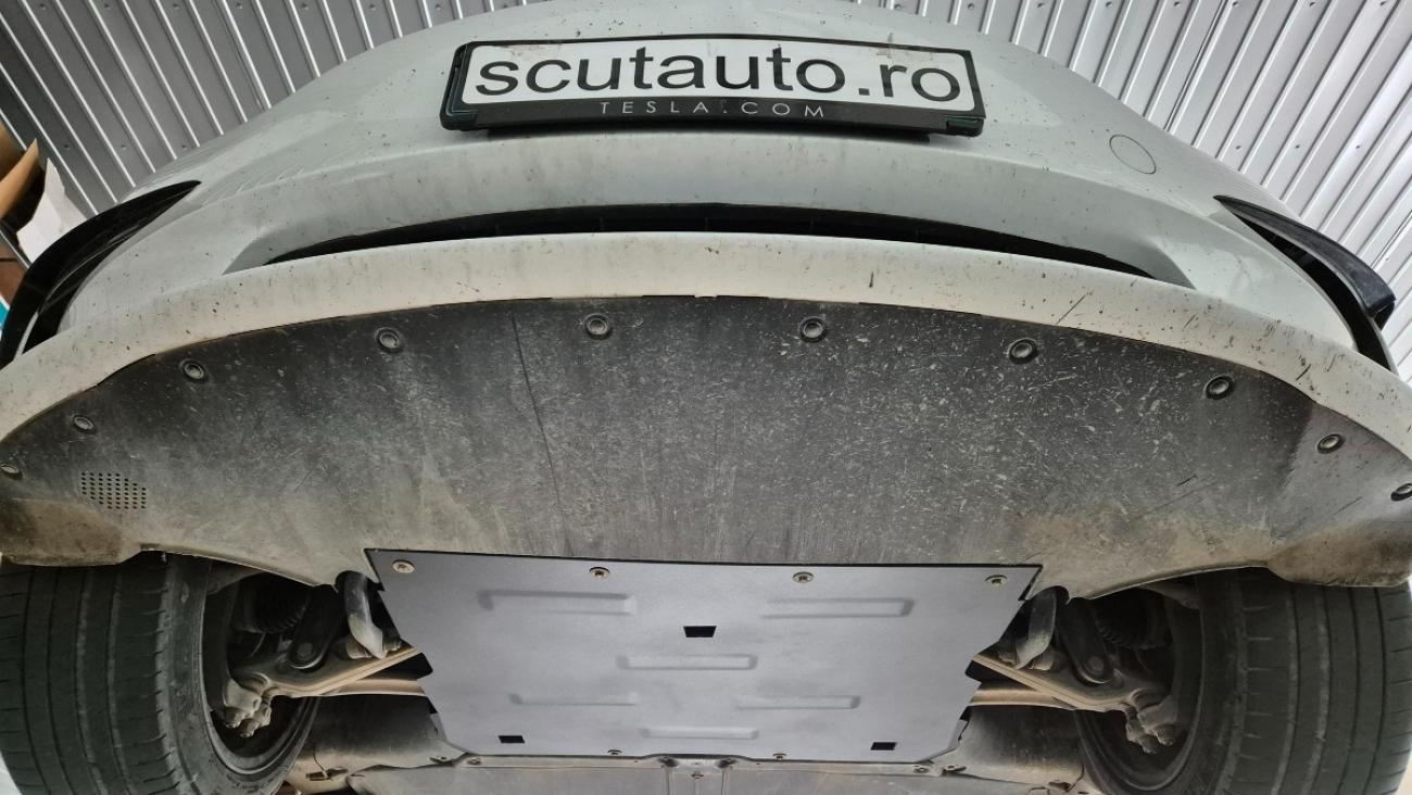 Front engine skid plate Tesla Model Y AWD - 7