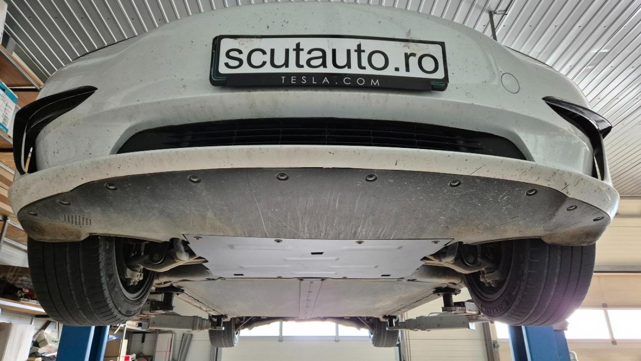 Front engine skid plate Tesla Model Y AWD - 6