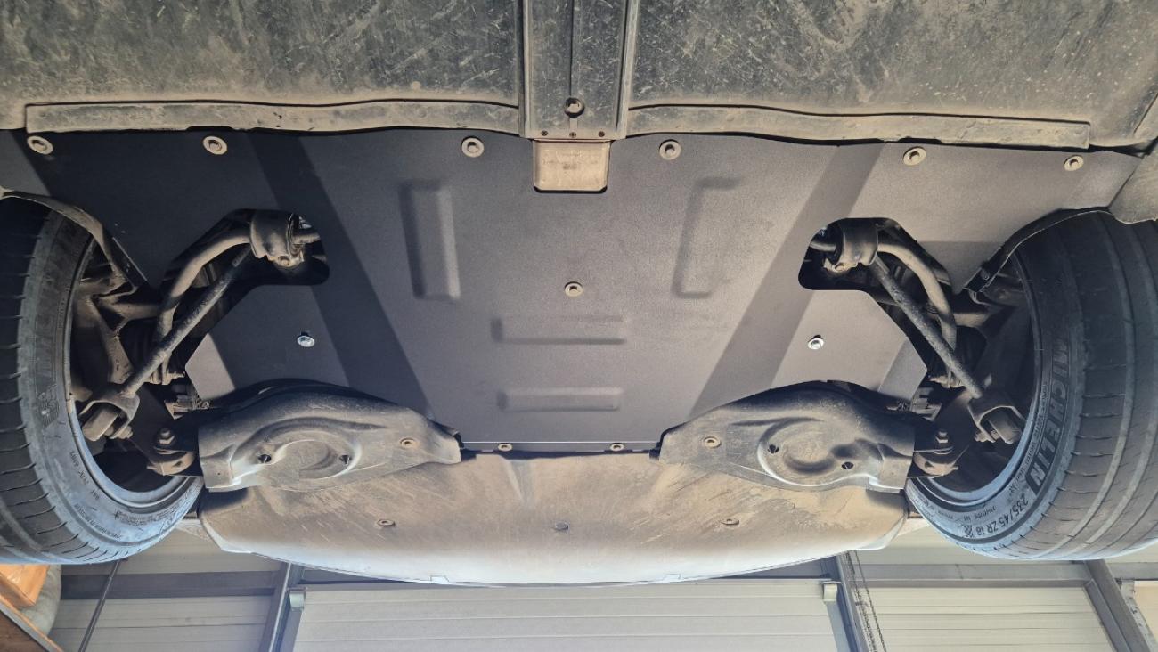 Rear engine skid plate Tesla Model Y AWD - 5