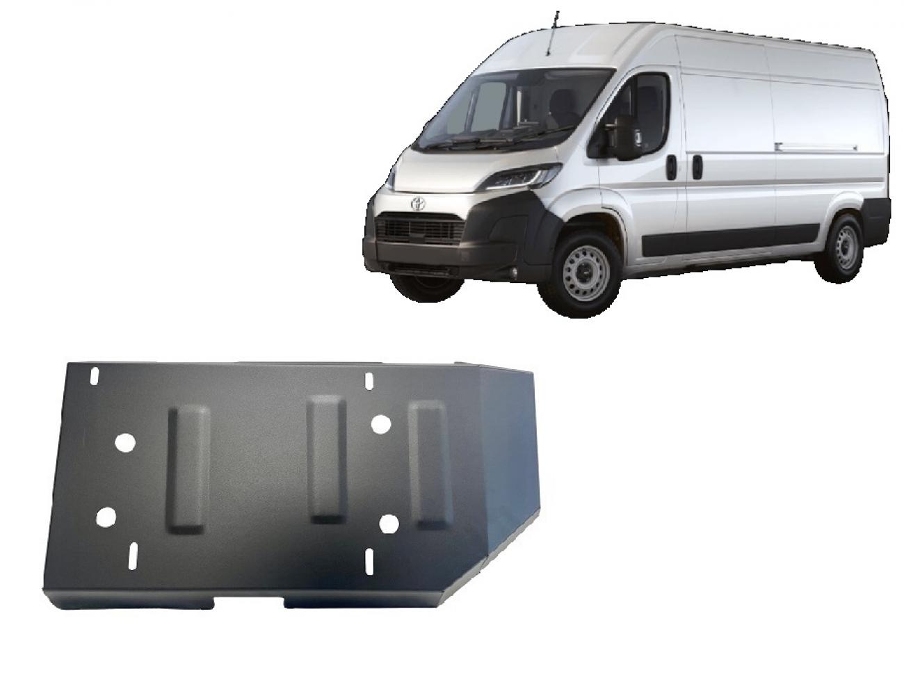 AdBlue tank skid plate Toyota Proace Max