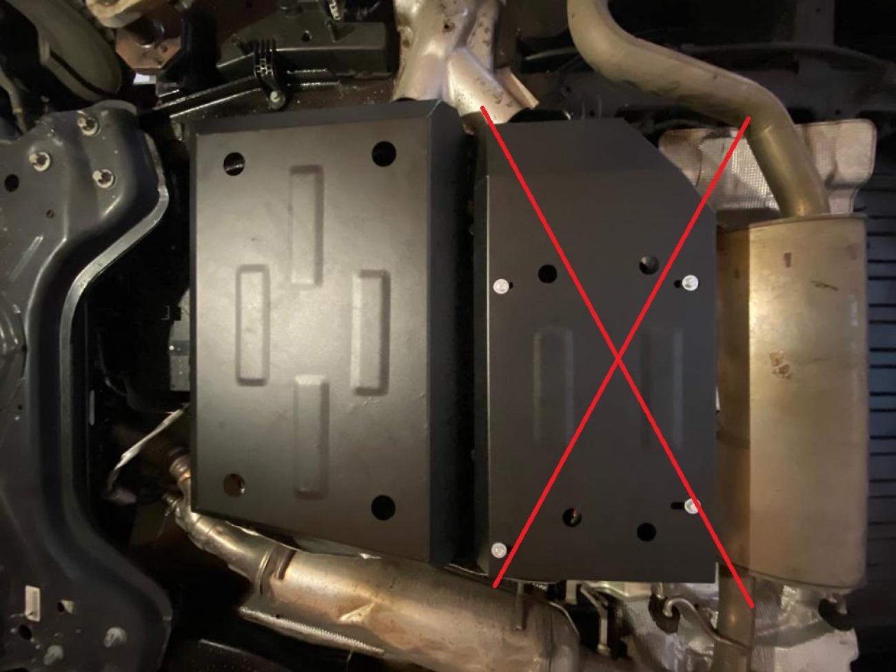 Fuel tank skid plate Toyota Proace Max - 6