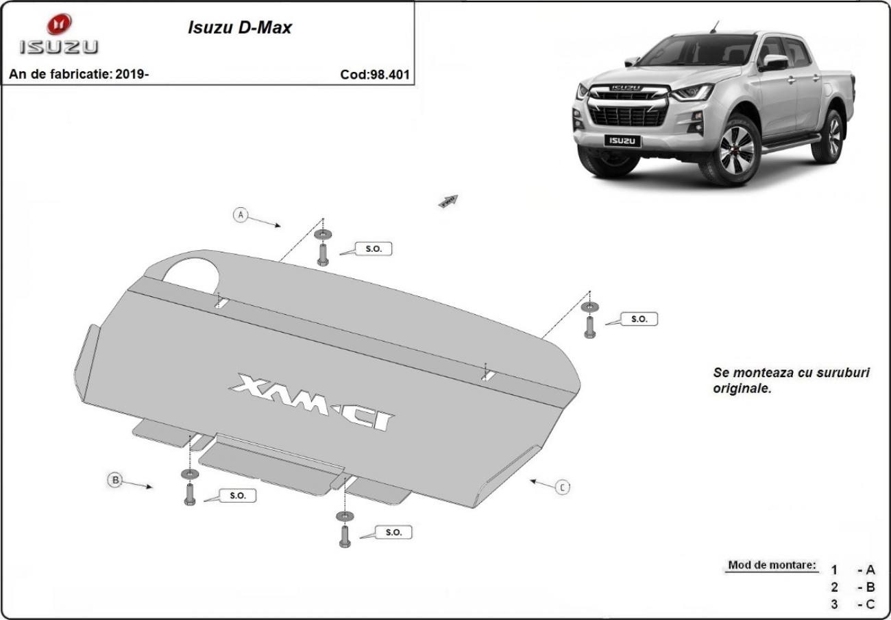 Cooler skid plate Isuzu D-Max - 2