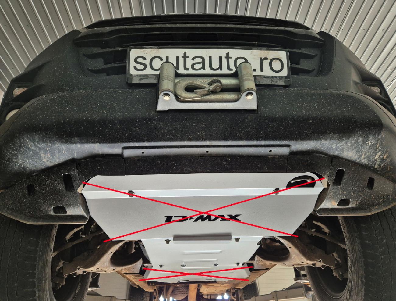 Engine skid plate Isuzu D-Max - 8