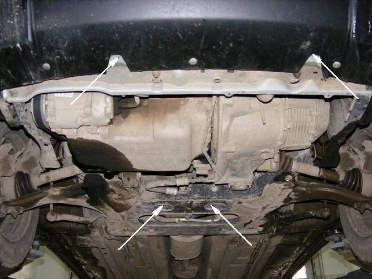 Engine and gearbox skid plate Citroen Xsara Picasso - 7