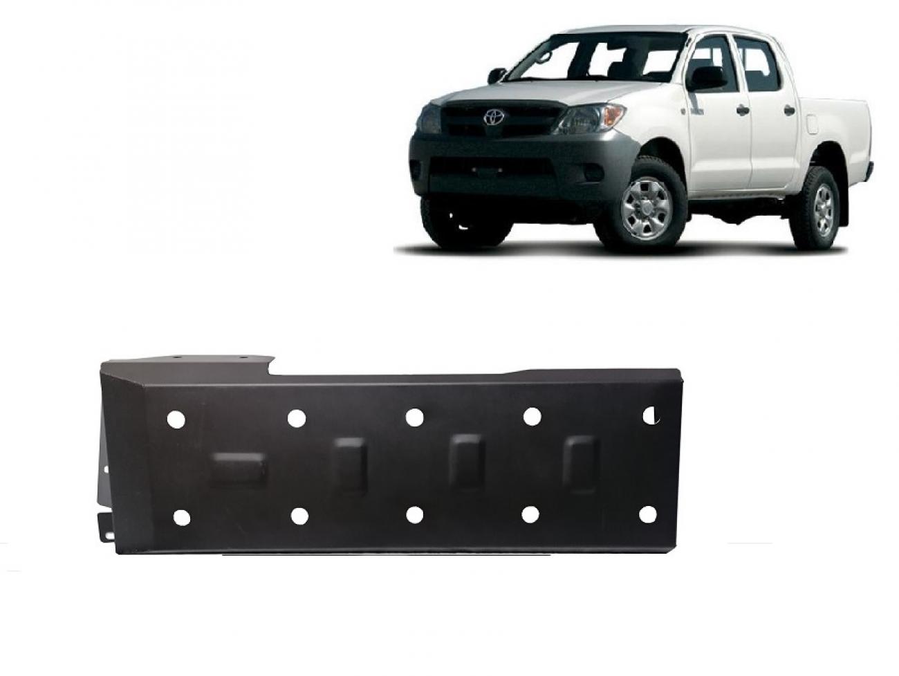 Fuel tank skid plate Toyota Hilux