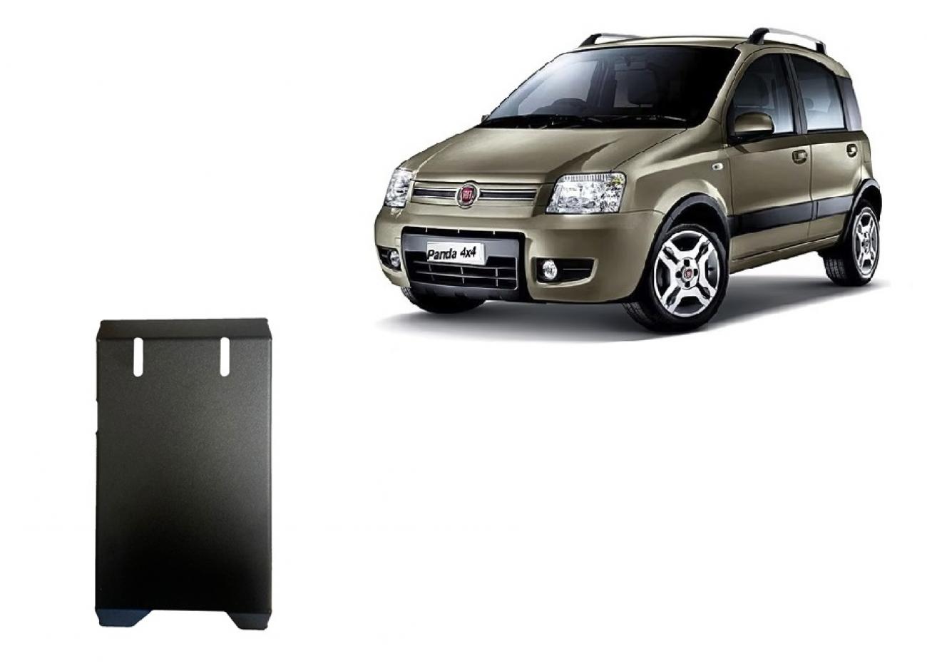 Rear differential skid plate Fiat Panda 4x4
