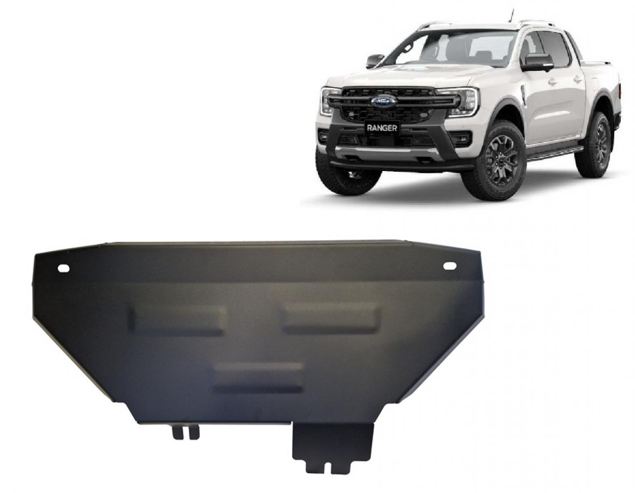 Cooler skid plate Ford Ranger
