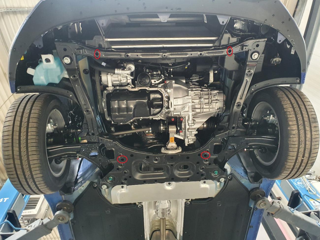 Engine skid plate Hyundai Elantra - 4