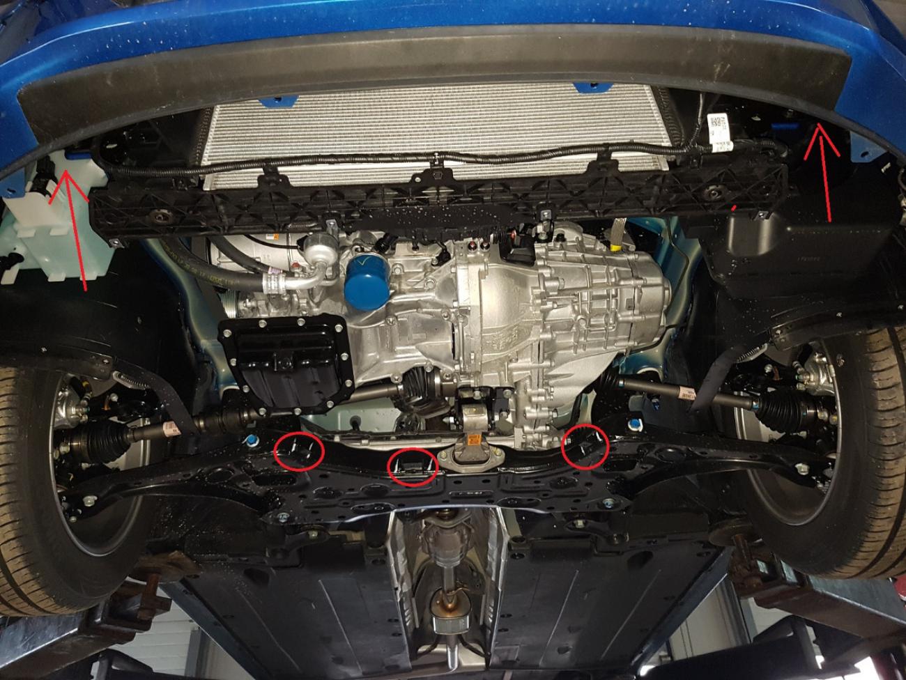Engine skid plate Hyundai Elantra - 3