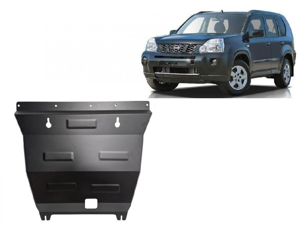 Engine skid plate Renault Koleos - model 2