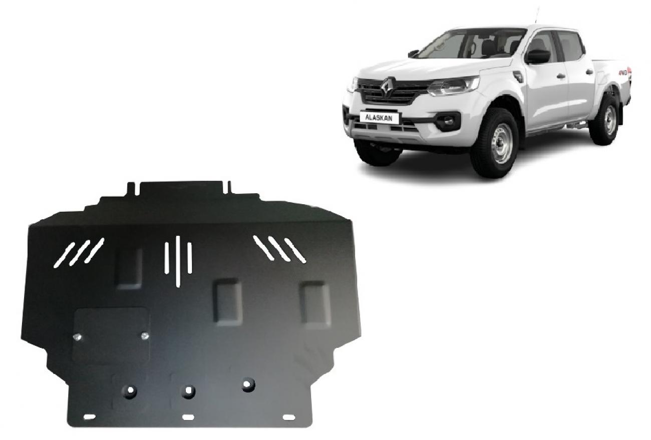 Engine skid plate Renault Alaskan
