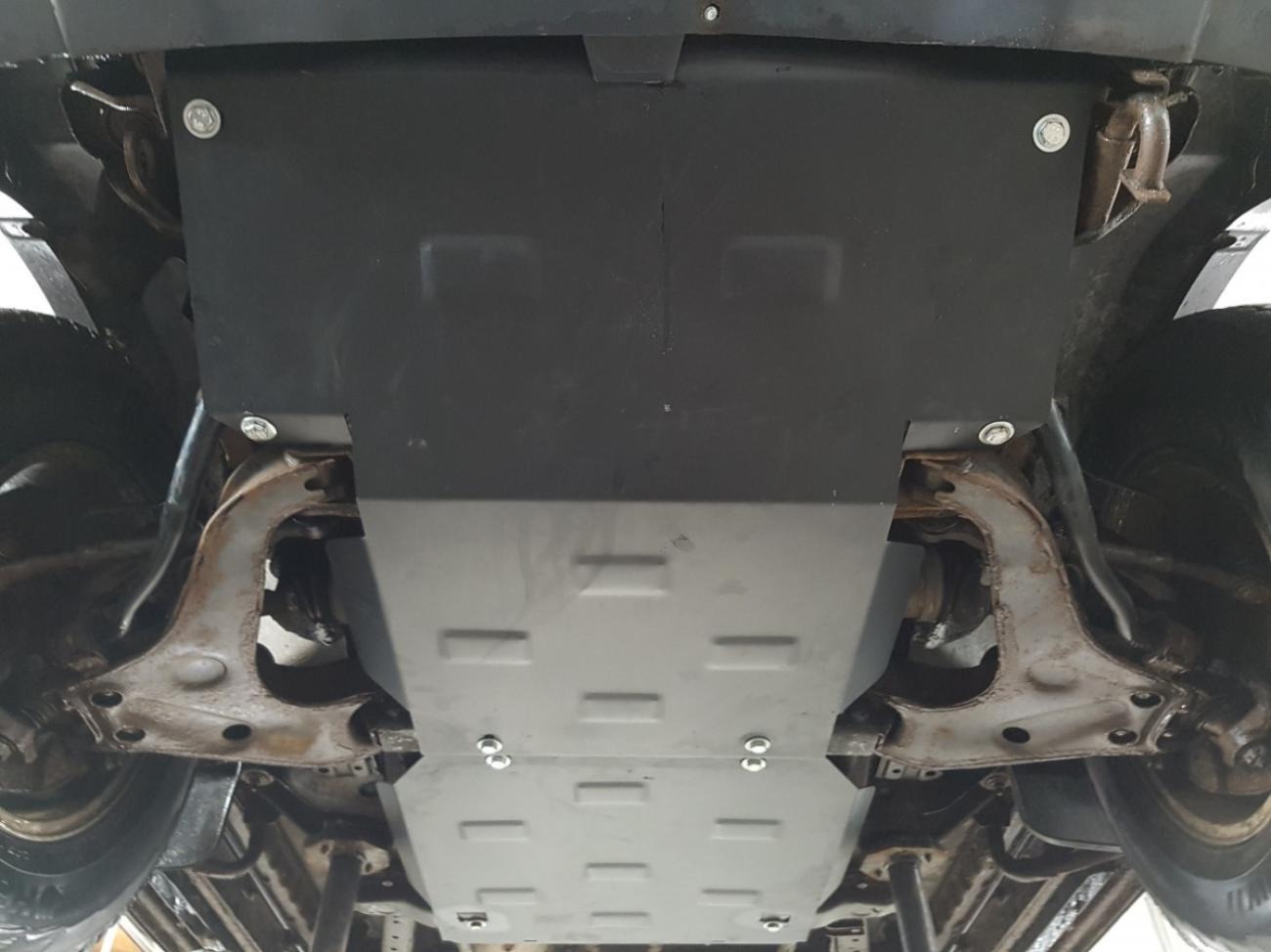 Gearbox and differential skid plate for Mitsubishi Pajero Sport 1 - 4