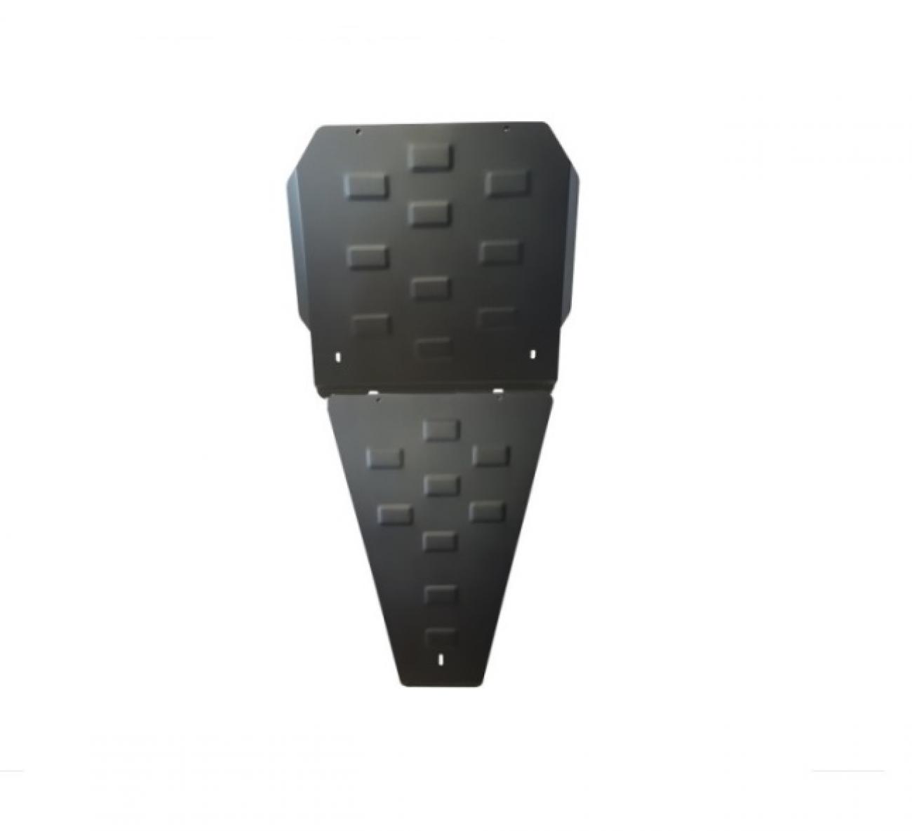 Gearbox and differential skid plate for Mitsubishi Pajero Sport 1 - 1