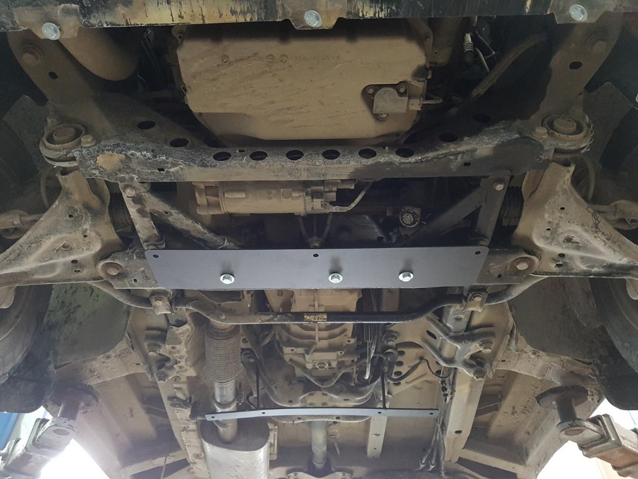 Engine skid plate Mercedes Vito W447 2.2 D, 4x2 (rear-wheel drive) - 4