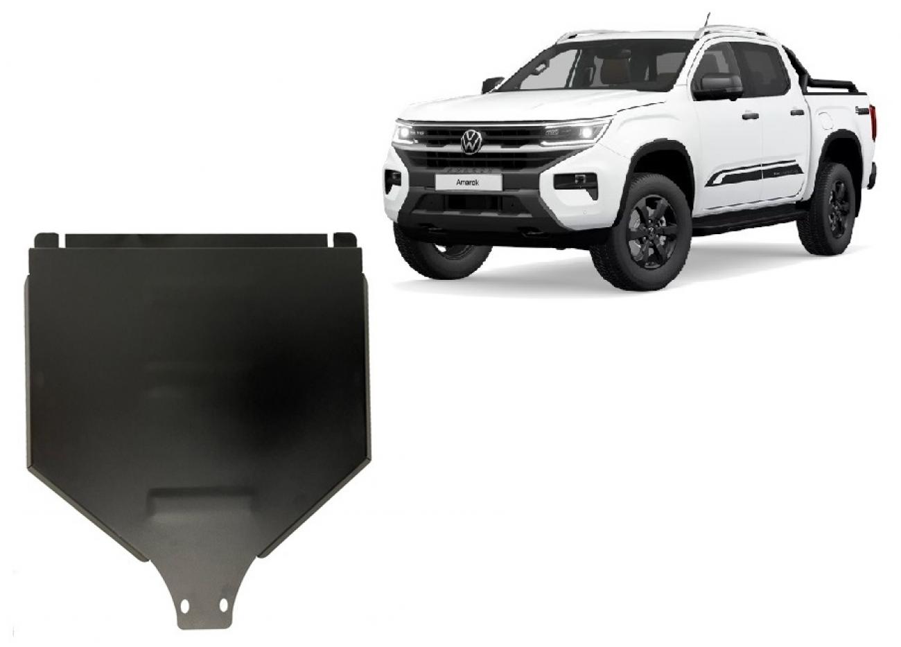 Gearbox skid plate for manual Volkswagen Amarok