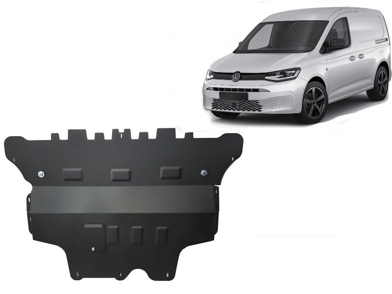 Engine skid plate VW Caddy - automatic gearbox