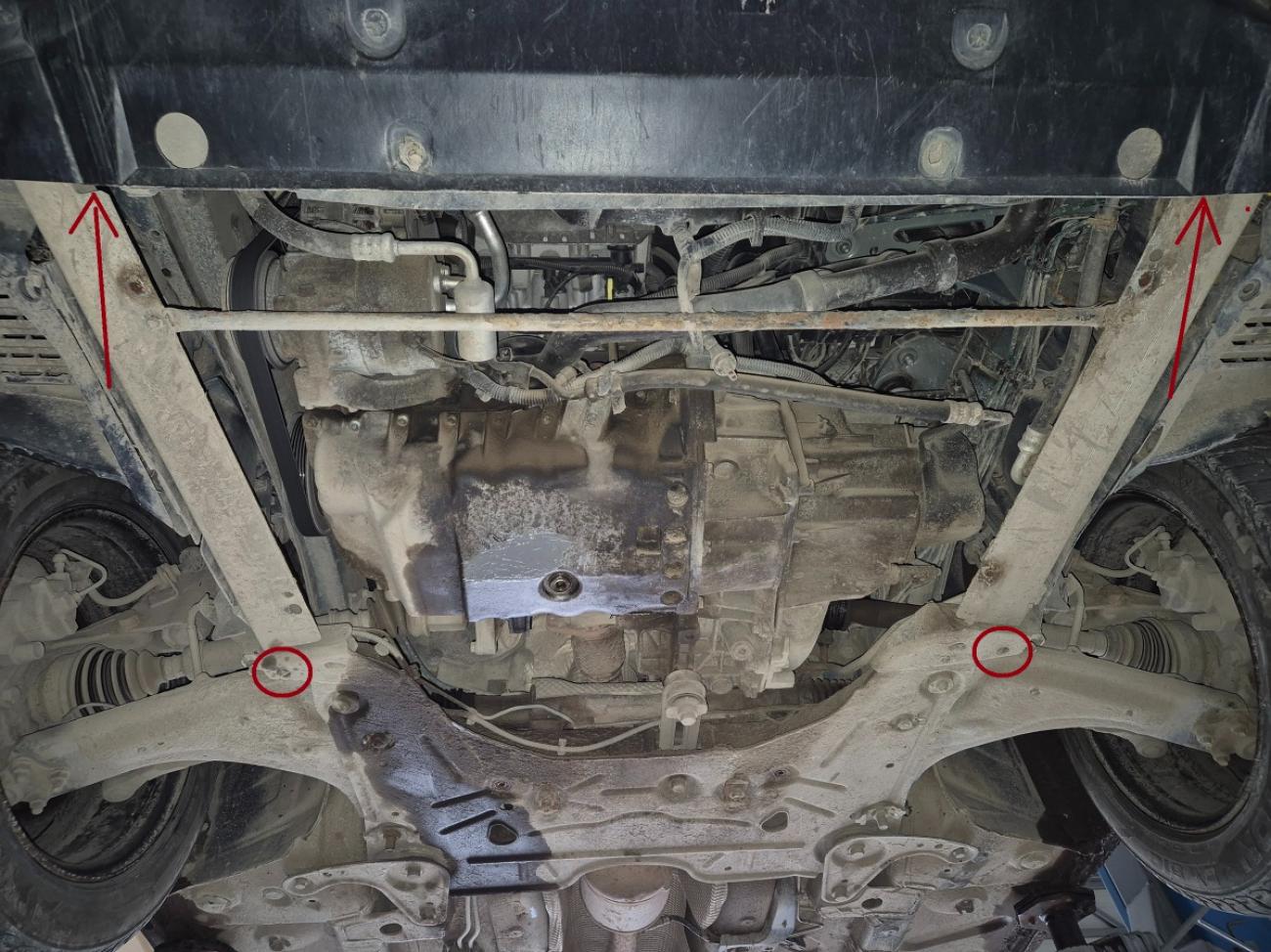 Engine skid plate Renault Espace 4 - 3