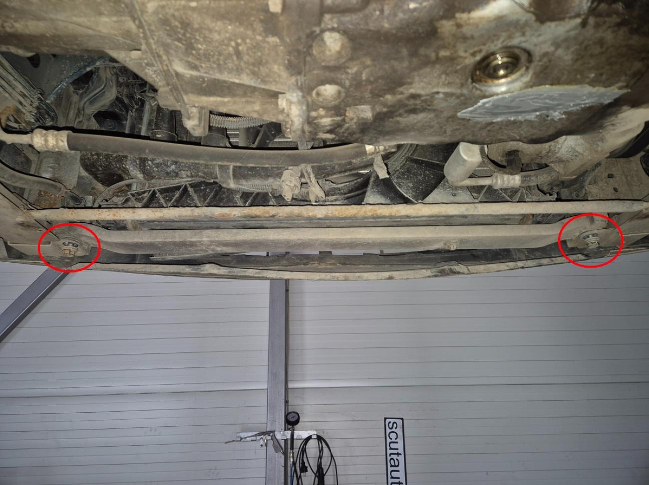 Engine skid plate Renault Espace 4 - 4
