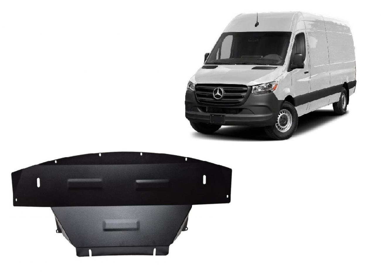 Engine skid plate Mercedes Sprinter 4x4