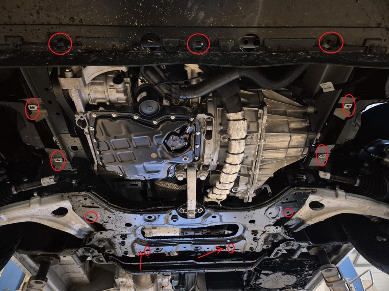 Engine skid plate Renault Master - 3