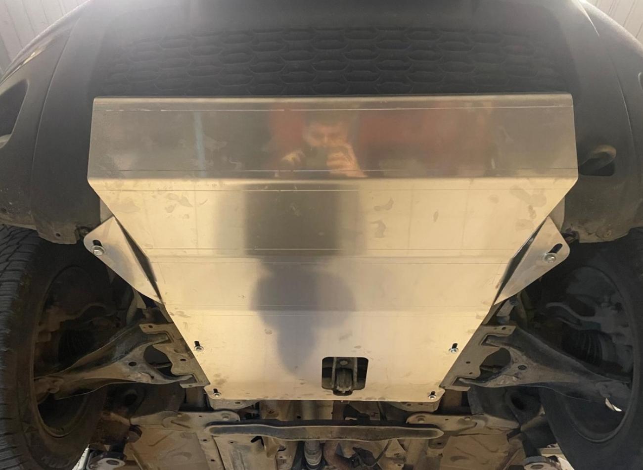 Aluminum engine skid plate Dacia Duster - 5
