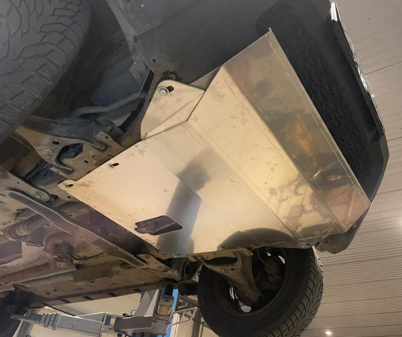 Aluminum engine skid plate Dacia Duster - 10