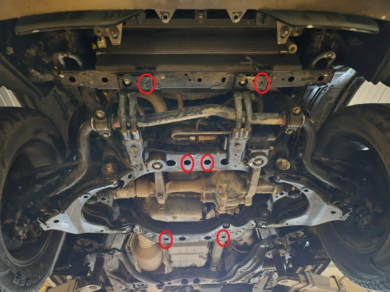 Engine skid plate Lexus GX460 - 3
