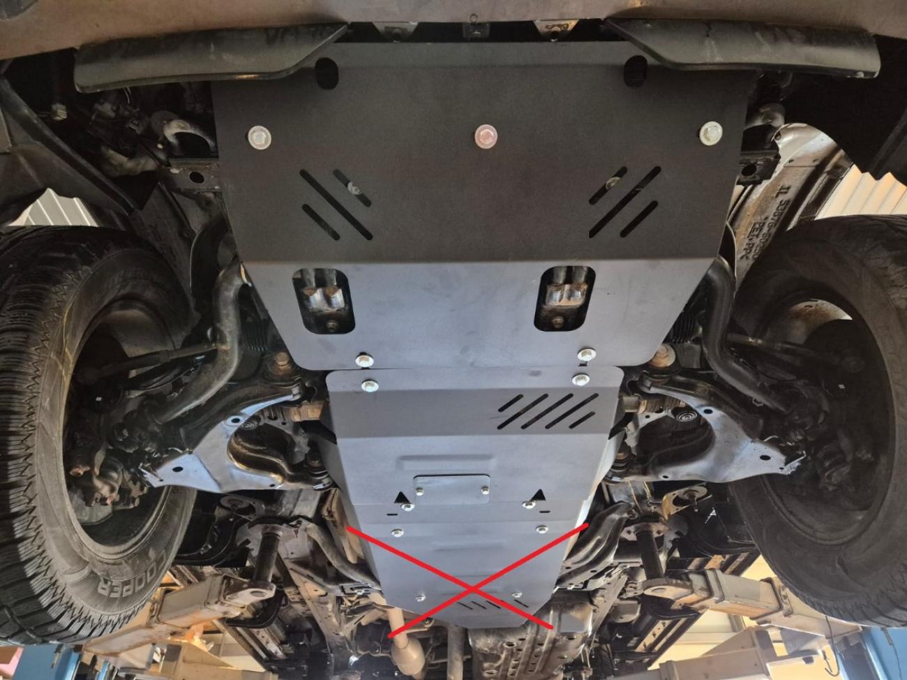 Engine skid plate Lexus GX460 - 9