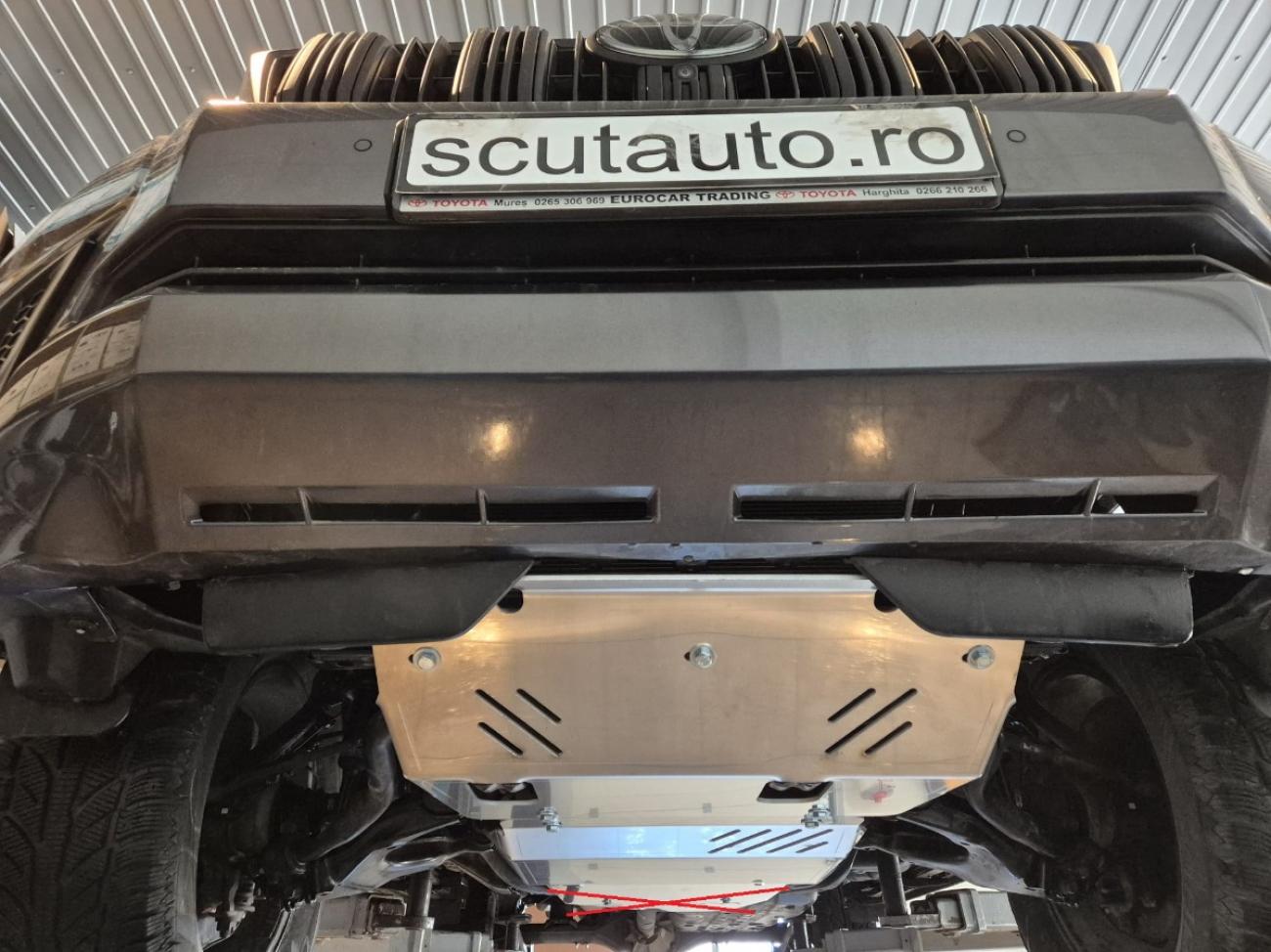 Aluminum engine skid plate Lexus GX460 - 10