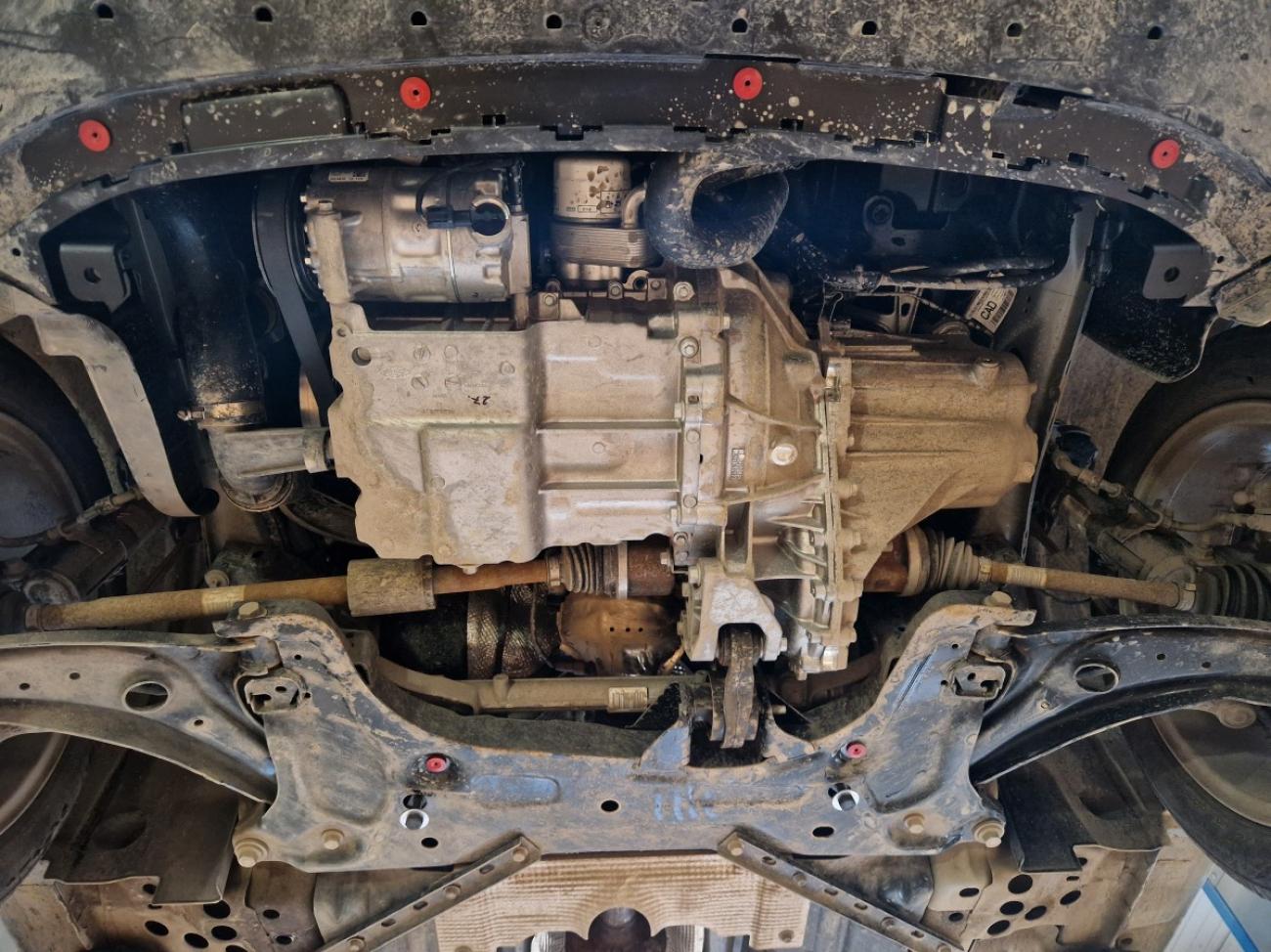 Engine skid plate Metalic Ford Tourneo Courier - 5
