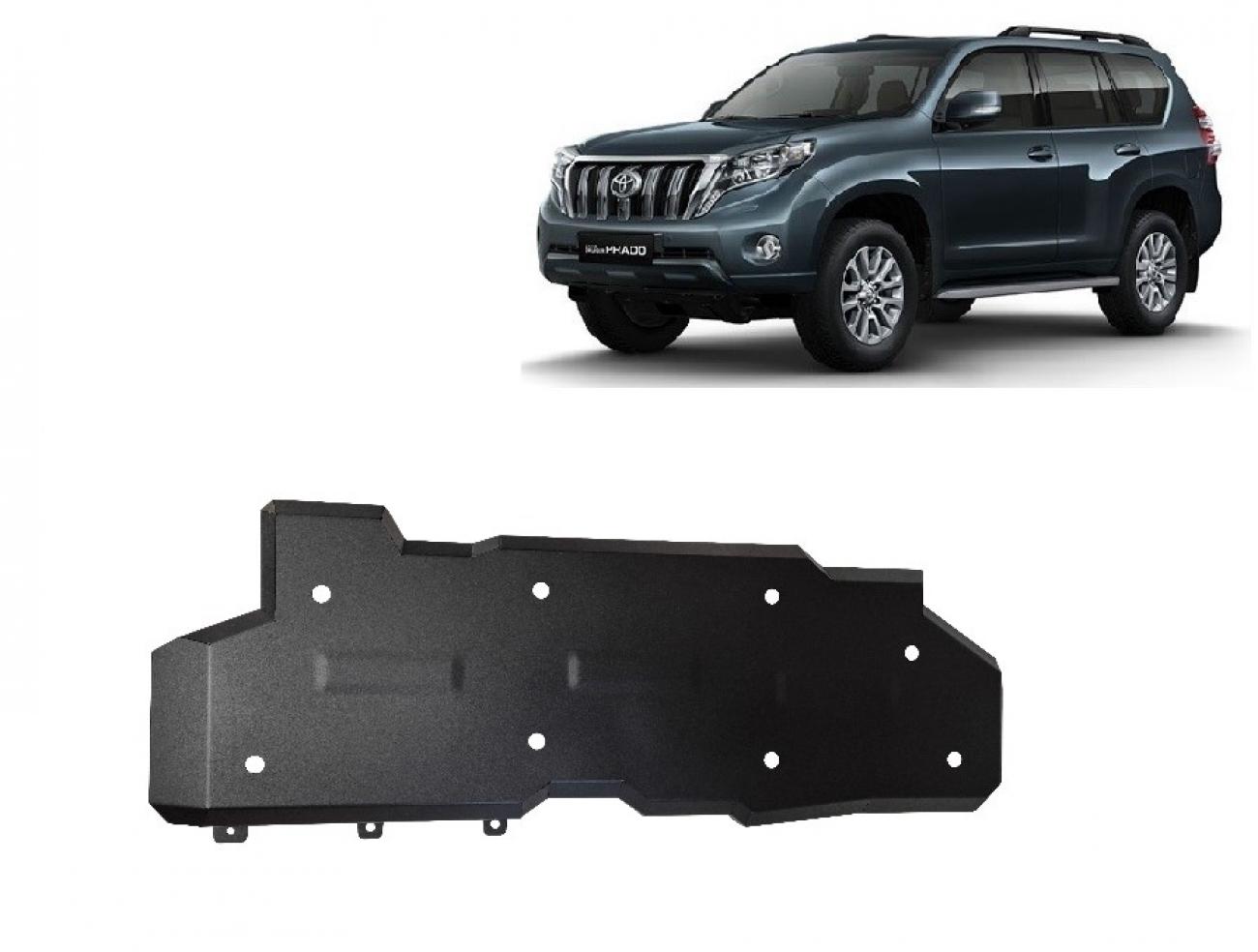 Fuel tank skid plate Toyota Land Cruiser J150